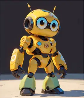 Suncrest — yellow armored ninja portrait
